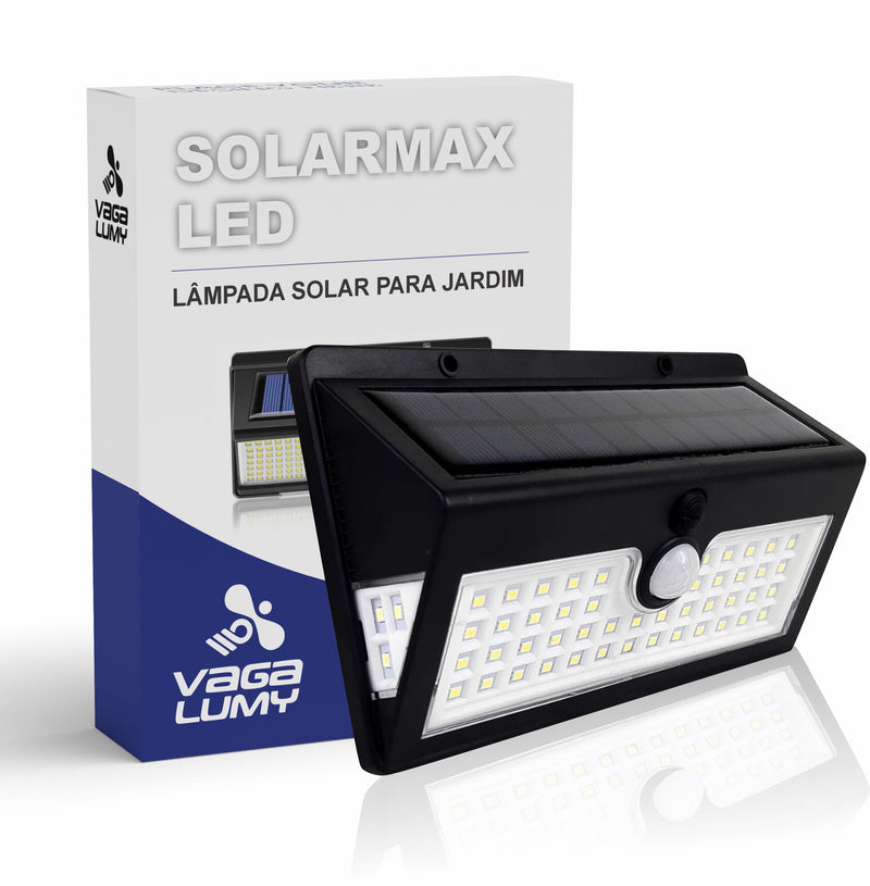 SOLARMAX LED - Luminária Solar para Jardim