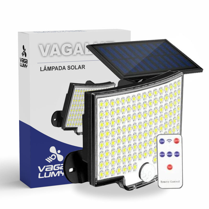 VAGALUZ com 106 LEDS: 3 Modos Para Decoração Externa -Jardim e Garagem.