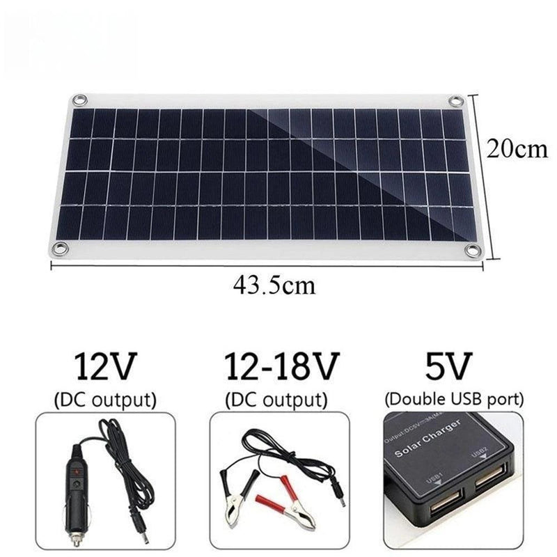 Kit Solar Vagalumy 1000W 12V para Recarga de Baterias em Veículos, Trailers e Acampamentos - Vagalumy