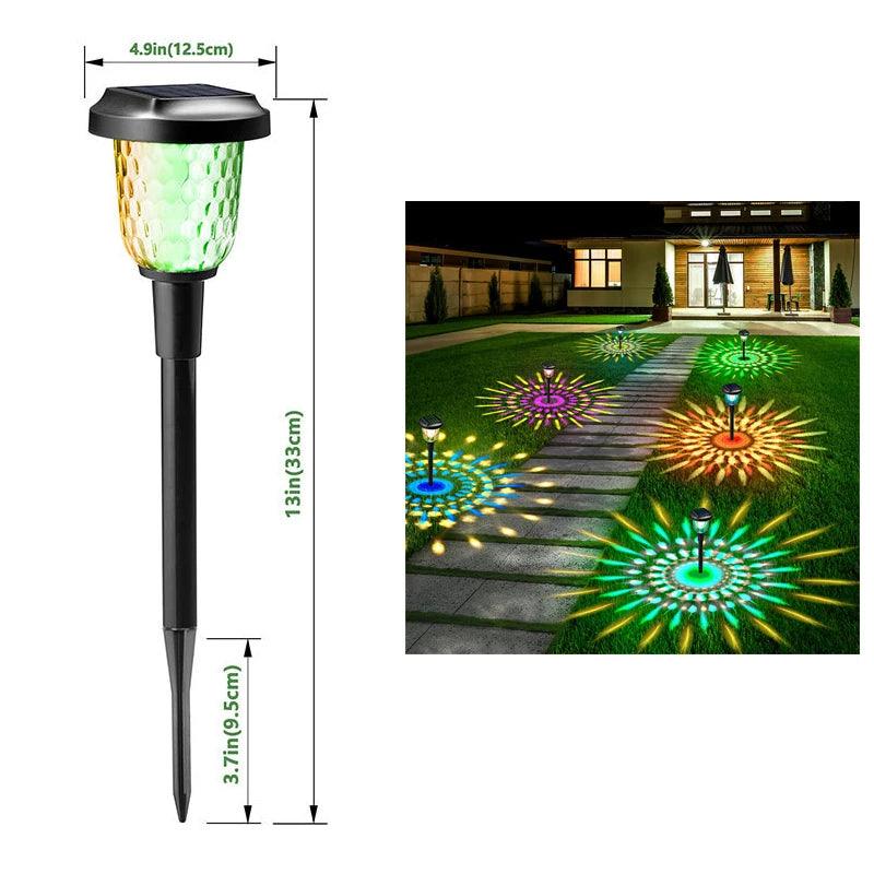 Luminária Solar de Jardim Decorativa LED - Conjunto de 1 a 6 Peças - Vagalumy