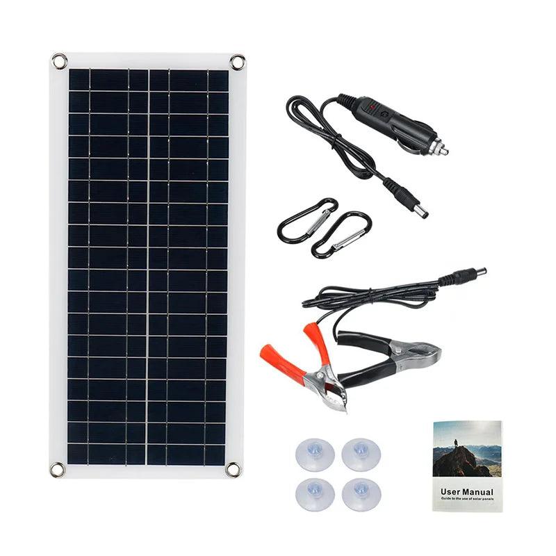 Kit Solar Vagalumy 1000W 12V para Recarga de Baterias em Veículos, Trailers e Acampamentos - Vagalumy